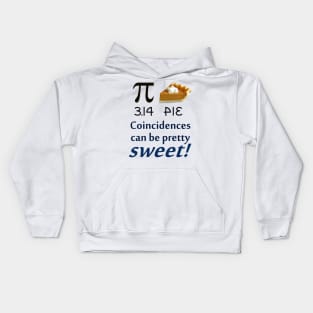 PI/PIE Coincidence (light background) Kids Hoodie